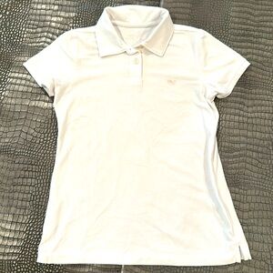 Vineyard vines, girls white polo